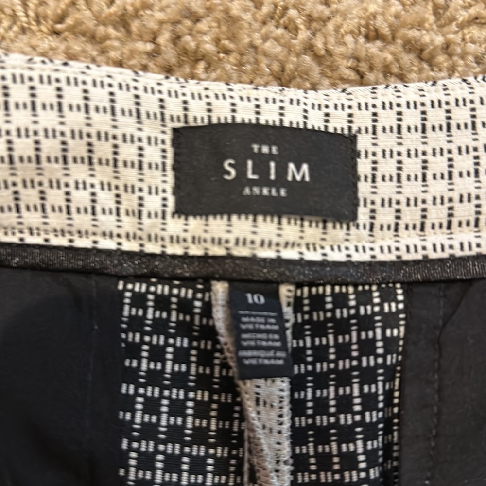 STEM Women's Gray Patterned Pants - image 2